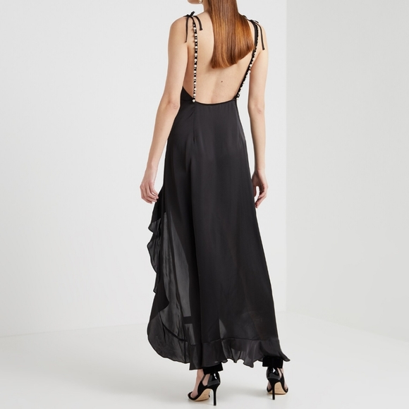 For Love And Lemons Dresses & Skirts - 🍒NWT🍒 FOR LOVE AND LEMONS SLINKY BLACK DRESS